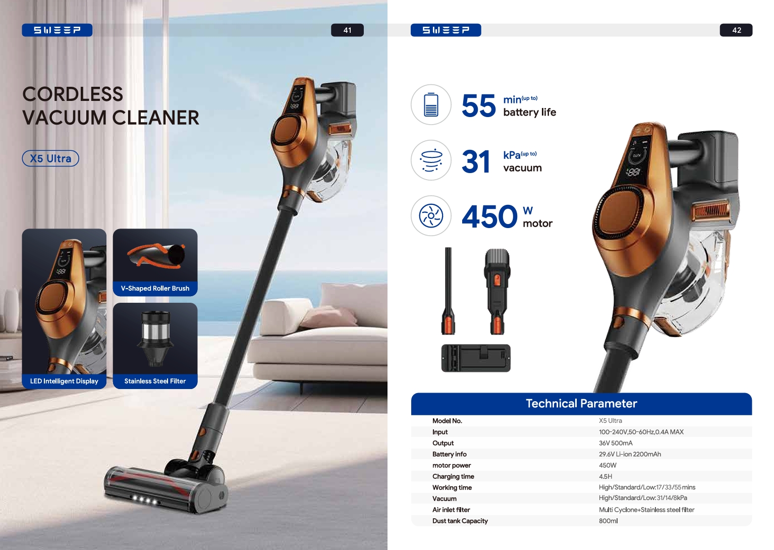 ORDLESS VACUUM CLEANER X5 Ultra